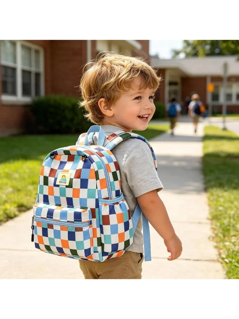 Adorable 12-Inch Toddler Backpack for Boys & Girls - Perfect for Preschool
